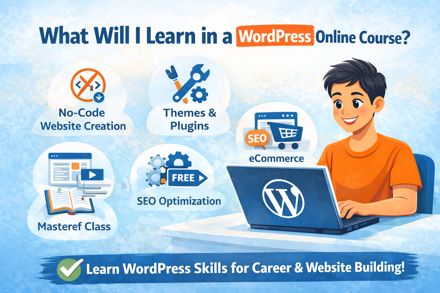 What Will I Learn in a WordPress Online Course