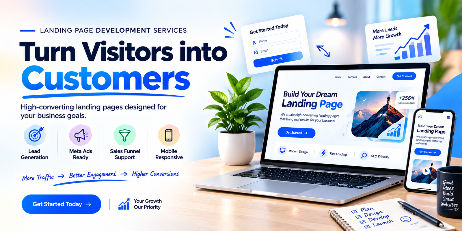 Landing Page Development