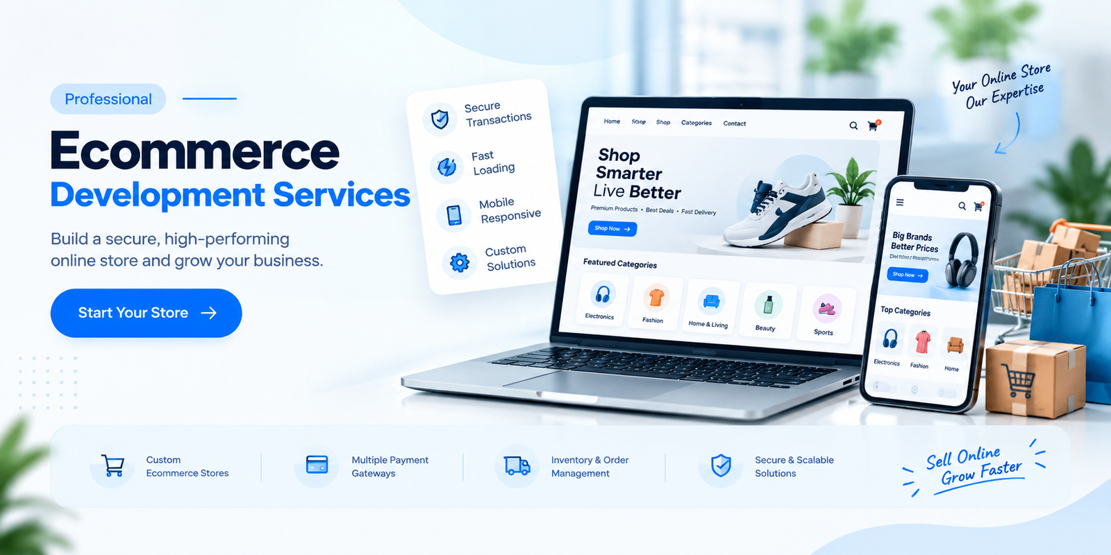 eCommerce Development Services in Ghaziabad